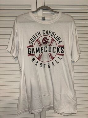 White Baseball T‑Shirt